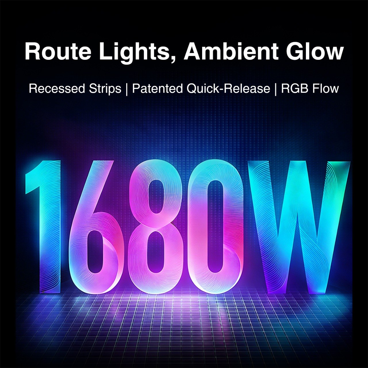 1680W RGB ambient glow spectrum